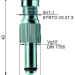 VENTIIL TR595/CH-1 KAELUSMUTRIGA