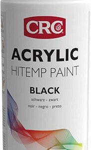 CRC ACRYL RAL +800C MUST HI-TEMP KUUMAKINDEL VÄRV 400ML/AE