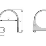SUMMUTI U-KLAMBER 45MM DINEX