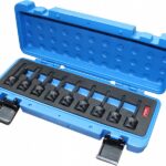 9-OS.1/2" PIKKADE TORX LÖÖKOTSIKUTE KOMPLEKT T27-T80. FOAM TRIUMF