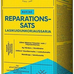 PLASTIC PADDING MARINE REPARATIONSSATS KLAASKIUD PARANDUSKOMPLEKT 250ML