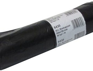 PRÜGIKOTID (PRÜGIKOTT) 30L/50TK 560X580MM MUST