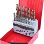 19-OS. HSS-CO MET. PUURIDE KOMPL. DIN338 TYP N 1.0-10.0MM KS TOOLS