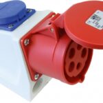 COMBO-SEINAPESA 16A 5P 400V + SCHUKO IP44