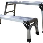 KOKKUPANDAV TÖÖPLATVORM 2TK ALU H550MM / H300MM MAX 100KG JBM