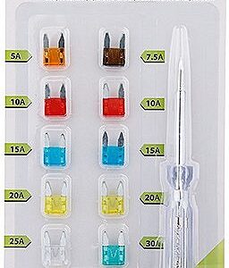 KAHVELKAITSMETE 10-OS. KOMPLEKT "MINI" + TESTER 6-24V CARMOTION