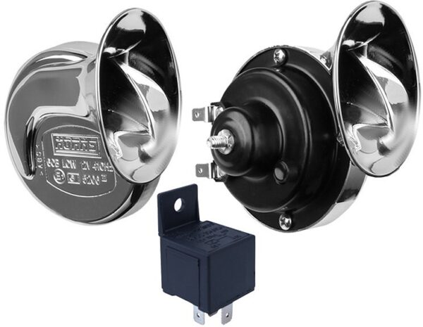 SIGNAAL "TIGU" KROOM 12V 115DB 2TK CARMOTION