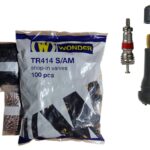 TL-VENTIILID V2-03-2 / TR414 OSADENA. 100TK (WONDER AM) NÕEL+KORK+VENTIIL