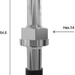 TL-VENTIIL VEOAUTO VALUV. 60MS. AVA 9.7MM. SIRGE L=60MM. ALCOA