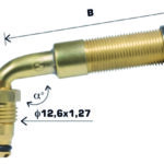 TL-VENTIIL TÖÖSTUSR. TRJ657. PAINUT. NURK 80. L=27+102MM. AVA 20.5