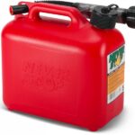 PLASTKANISTER 5L NEVER STOP ÜLETÄITE-STOP FUNKTSIOONIGA VALAMISTORU M+