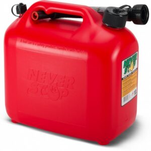 PLASTKANISTER 10L NEVER STOP ÜLETÄITE-STOP FUNKTSIOONIGA VALAMISTORU M+