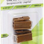 KAITSE JAPVAL MINI CLIP 25A 2TK BLISTER CARMOTION
