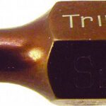 10MM(3/8") OTSIK KUUSKANT LÜHIKE 12MM. S2 MAT TRIUMF
