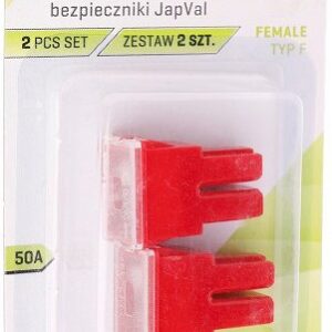 KAITSE JAPVAL TYPE F 50A 2TK BLISTER CARMOTION
