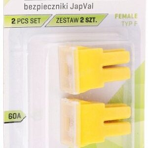 KAITSE JAPVAL TYPE F 60A 2TK BLISTER CARMOTION