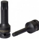 1/2" XZN 12-TÄHIK PIKK LÖÖKOTSIK M5. 75MM KS TOOLS