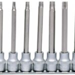 9-OS. 3/8" PIKKADE TORX PADRUNOTSIKUTE KOMPL. T20-T60 KS TOOLS