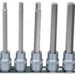 7-OS. 3/8" PIKKADE KUUSKANT PADRUNOTSIKUTE KOMPL. 4-12MM. SIINIL KS TOOLS