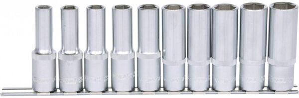 10-OS. 1/2" PIKKADE PADRUNITE KOMPL. 10-19MM. SIINIL KS TOOLS