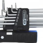 9-OS. XL L-TORXVÕTMETE KOMPLEKT T8-T50. PIKAD KS TOOLS