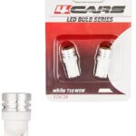 12V T10 LED PIRN W5W VALGE BLISTER 2TK 4CARS