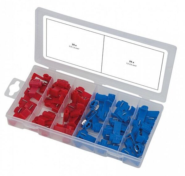 HARUKONNEKTORITE KOMPL. (VARAS) 50TK KS TOOLS