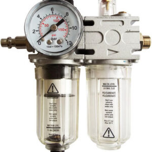 FILTER-REGULAATOR-ÕLITAJA 1/4". 2400L/MIN. 0.5-11BAR 1771.2A APAC