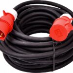 RULLIS PIKENDUSJUHE 400V/10M 5X2.5MM2 KUMMIKATTEGA