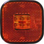 KÜLJETULI LED KOLLANE 62X62MM 12/24V 0.5M JUHTMEGA MAN