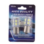 AUTOPIRN 24V BA15S 15XLED VALGE 2TK