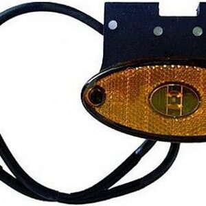 KÜLJETULI LED KOLLANE FLATPOINT II JALAGA 12/24V 0.5M JUHE 102X46MM