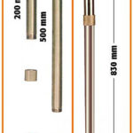 PNEUMAATILISE PUMBA IMITORU PIKENDUS KOMPL. 1772EXT APAC