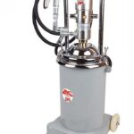 MÄÄRDEPRITSI KOMPL ANUMAGA. 13KG PNEUM. PUMBAGA. RATASTEGA. 2.5M VOOLIK 1798.PN