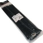 JUHTMEVITS 4.8 X 370MM MUST 100TK