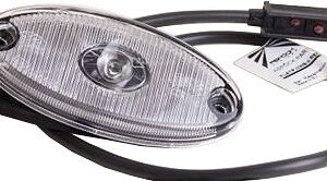 KÜLJETULI LED VALGE FLATPOINT II 12/24V 0.5M JUHE ASPÖCK 102X46MM