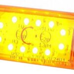 KÜLJETULI LED 12/24V KOLLANE 12-LED 84X25X11MM