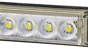 LD2327 KÜLJETULI LED VALGE 78X19X11MM 12/24V IP68
