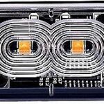 STROBO VILKUR KOLLANE 4-LED 12/24V. MADAL 98X30X8MM