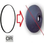 KIIRLUKUSTI GBP SUURE 210MM PLASTKAUSI SERVA PEHMENDUSRÕNGAS CORGHI