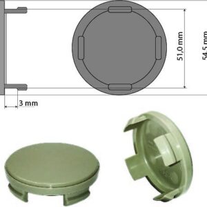 KAPSEL 54.5MM (LOGOTA) HALL. FORD-OE-VELJELE (OE-NR:6M21-1003-AA)