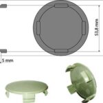 KAPSEL 56.5MM (LOGOTA) HALL. MINI-OE-VELJELE (OE-NR:3613 171 069)