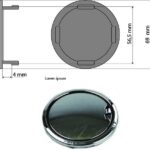 KAPSEL 69MM (LOGOTA) AUDI OE-VELJELE (OE-NR:8T0601170A)