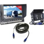 12/24V JUHTMEGA TAGURDUSKAAMERA VIGNAL IP69K + 7" EKRAAN