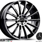 GMP STELLAR BD 8.0X18 5X112/35 (66.6) (Z) (PK/R14) (TUV) KG750 *