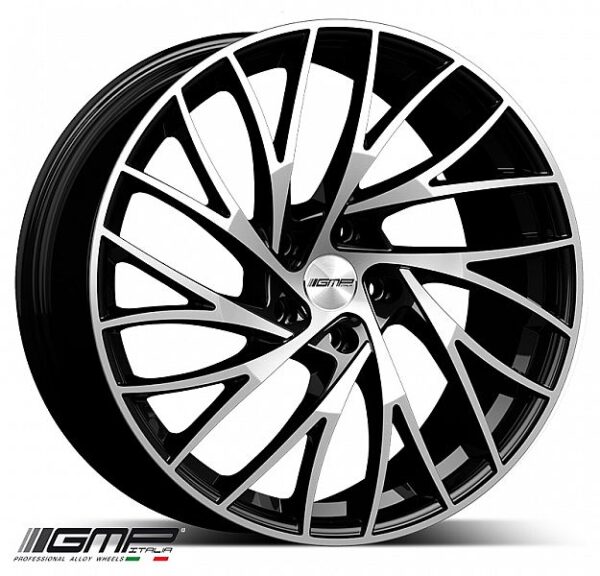 GMP ENIGMA BLK/POL 8.0X18 5X110/30 (75.0) (Z) (TUV) KG750 *