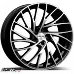 GMP ENIGMA BLK/POL 9.0X18 5X110/44 (75.0) (Z) (TUV) KG750 (REAR) *