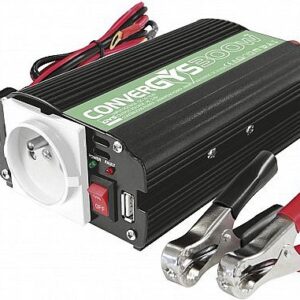 INVERTER 12V->230V 300/600W + USB CONVERGYS GYS