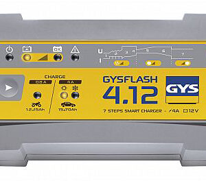 AKULAADIJA GYSFLASH 4A 12V 1.2-70AH (125AH) GYS
