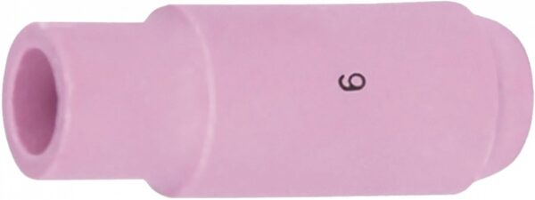 3 CERAMIC NOZZLES N°6 Ø 9.5 - TIG TORCH SR17/SR18/SR26